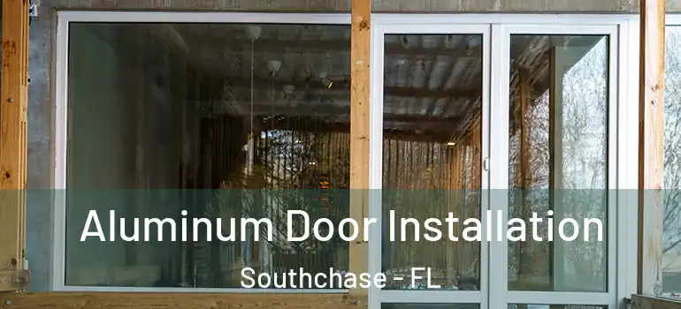  Aluminum Door Installation Southchase - FL