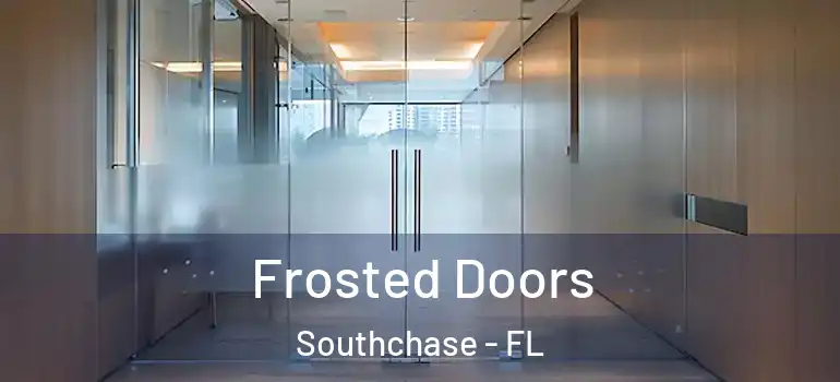 Frosted Doors Southchase - FL