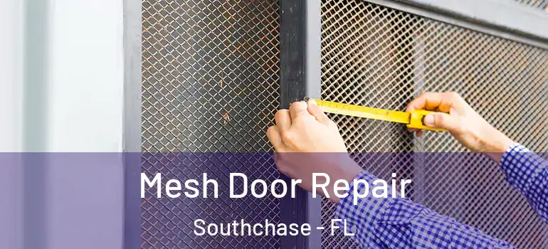 Mesh Door Repair Southchase - FL