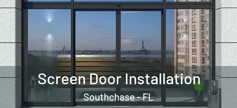 Screen Door Installation Southchase - FL