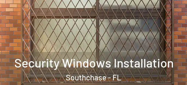 Security Windows Installation Southchase - FL